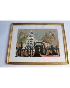 Tableau peinture à l'huile 1968