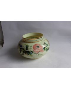 Vase opaline émaillée Napoléon III