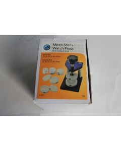 Anchor Brand Micro stella watch press with 12 delrin dies