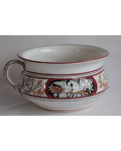 Ancien pot de chambre faïence anglaise Colombes