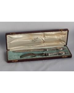 Ancien service à découper argent