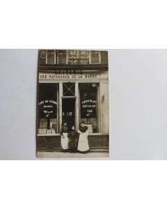 Ancienne carte photo Laiterie des pâturages de la Marne