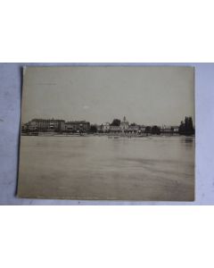 Ancienne photographie Bateau Kursaal avant restauration Lac Léman Suisse