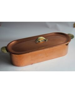 Ancienne Poissonnière en cuivre 