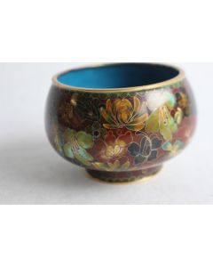 Petite coupe en émaux cloisonnés Chine