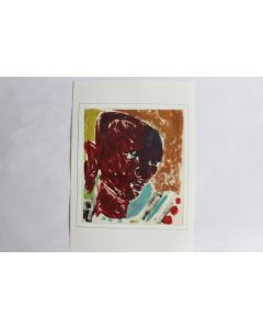 Aquarelle originale Afrique portrait homme