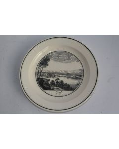 Assiette Faïence Genf Genève Zeli
