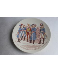 Assiette Sarreguemines grands généraux république N°:12 Carnot... 