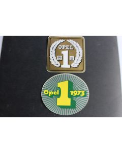Autocollants automobiles Opel 1973