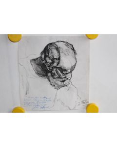 Autographe Jerem FALQUET peintre Suisse
