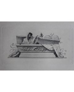 Gravure lithographiée H. DANGER XIXe siècle