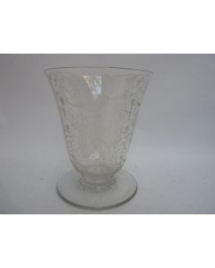 BACCARAT Vase cristal Michel Ange 17 cm