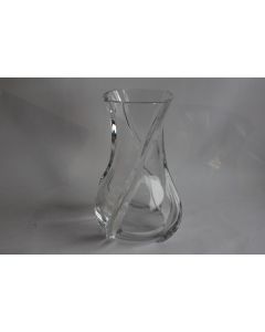 BACCARAT Vase cristal Serpentin 25,5 cm