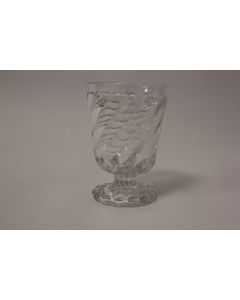 BACCARAT Verre cristal bambou tors