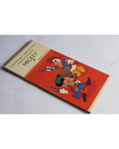 Calendrier Cartes postales Mickey Walt Disney 1971