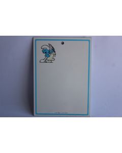 Ardoise Tableau blanc SCHTROUMPFS Peyo 1983