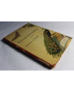 Ancien livre illustré Récréations enfantines Animaux Plantes Esslingen