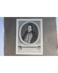 Gravure XVIIIe siècle François de la Chaize
