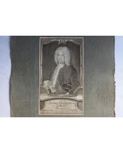 Gravure XVIIIe siècle Joannes Christophorus