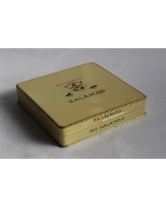 Boîte à cigarettes ED. LAURENS Khédive Salambo tôle lithographiée 