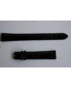 Bracelet pour montre cuir noir FREDERIQUE CONSTANT 14 mm