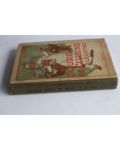 Livre Cours de cuisine illustré A. FOUCOON Payot 1924