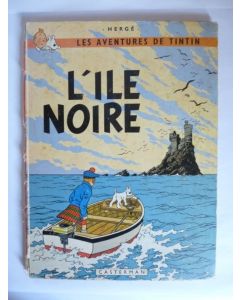 BD Tintin L'Ile Noire B36 1966