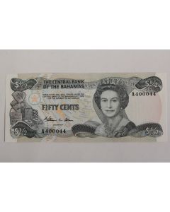 Billet 1/2 Dollar Bahamas 1984 neuf