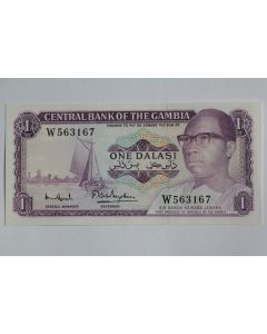 Billet 1 Dalasi Gambie 1971-1987