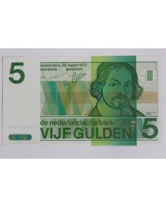 Billet 5 Gulden Pays-Bas 1973 neuf