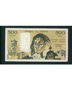 Billet 500 Francs PASCAL 4-10-1973.B.  R.31  35382