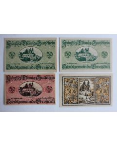 Billets de nécessité 50 Pfennig Breisach 1920 Allemagne