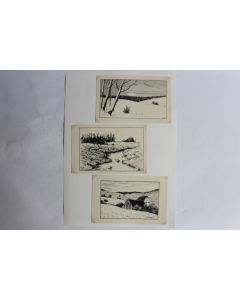 Dessins a l'encre G. Berger