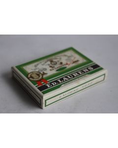 Boîte à cigarettes ED. LAURENS Khédive Vert Jubilé Extension Suisse