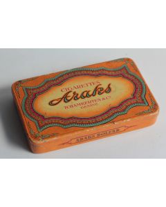 Boîte à Cigarettes tôle ARAKS Tchamkerten et Co. Dollar