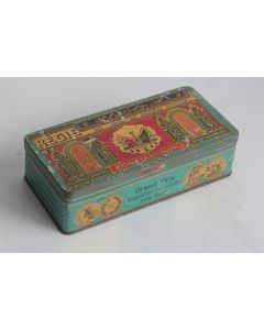 Boîte à Cigarettes tôle Régie tabacs Empire Ottoman Constantinople