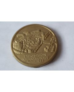 Boite-médaille Exposition Internationale des arts et techniques Paris 1937
