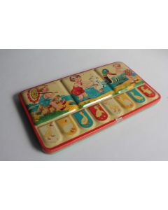 Boîte palette peinture tôle lithographiée Canard Allemagne