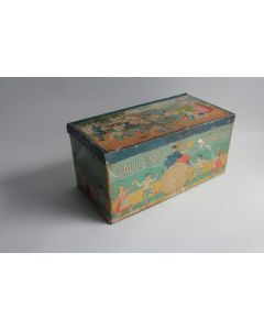 Boîte tôle lithographiée Biscuits Galletas Articach Espagne G. Andreis