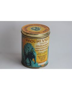 Boîte tôle lithographiée Épices Paolini villani e C Venezia Italie