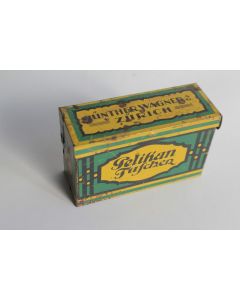 Boîte tôle lithographiée Pelikan Tuschen Nr 523/3B Gunther Wagner
