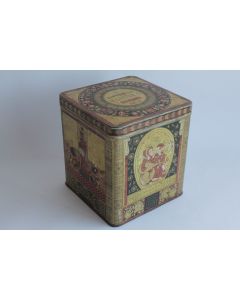 Boîte tôle lithographiée Thé ceylan Lipton 1kg