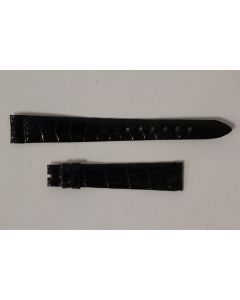 Bracelet montre Universal Genève croco noir 13 mm