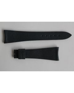 Bracelet montre Universal Genève cuir bleu marine 22 mm