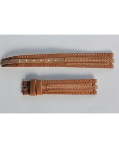 Bracelet montre Universal Genève cuir marron 16 mm