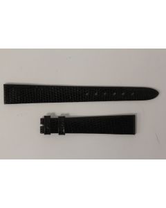 Bracelet montre Universal Genève lézard noir 13 mm