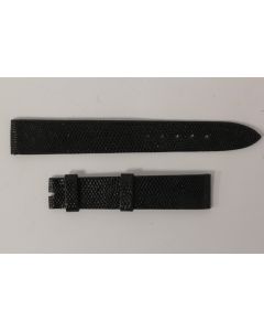 Bracelet montre Universal Genève lézard noir 16 mm