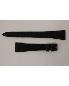 Bracelet montre Universal Genève lézard noir 16 mm