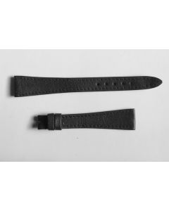 Bracelet montre Universal Genève noir 15 mm