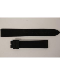 Bracelet montre Universal Genève velours noir 16 mm